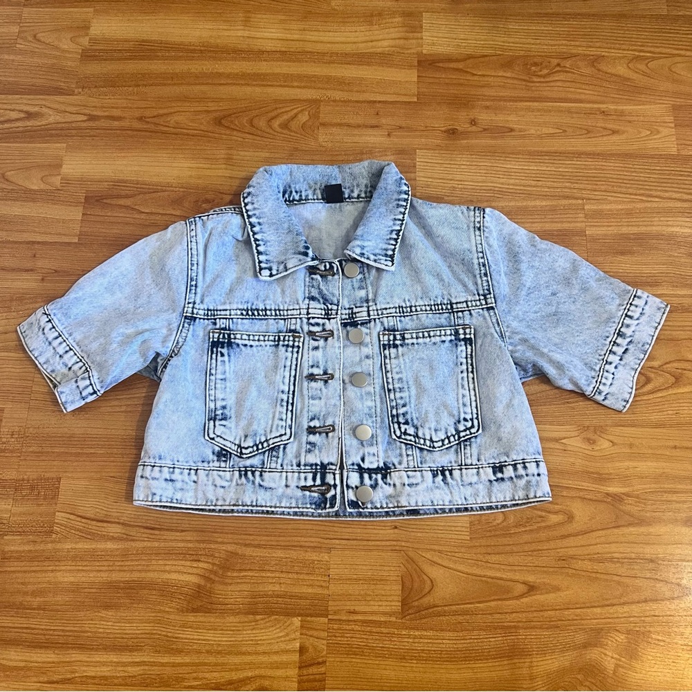 SHEIN Stylish Kids Denim Jacket